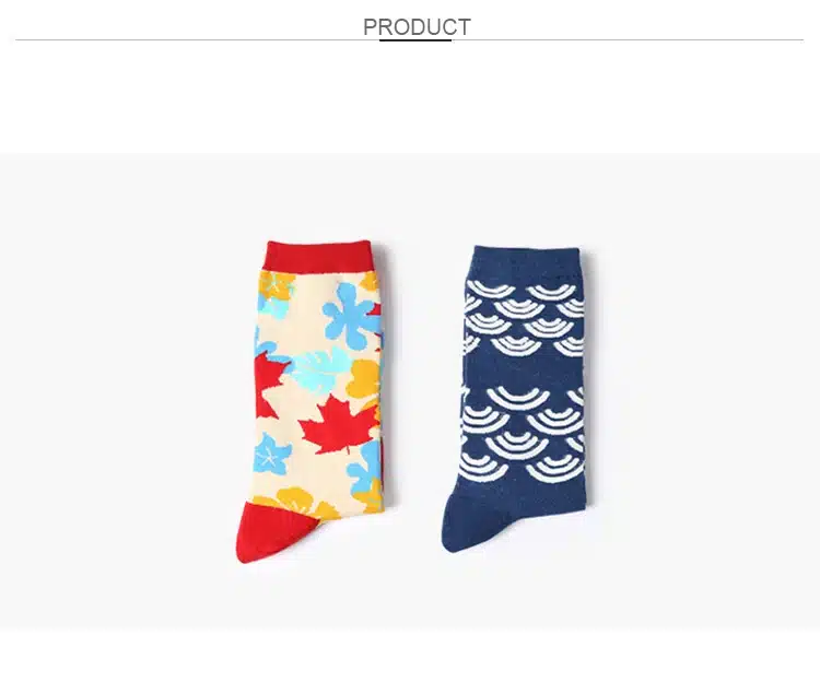 2017 New Happy British Wind combed cotton socks men women socks personality lover sock colorful fashion free size 18