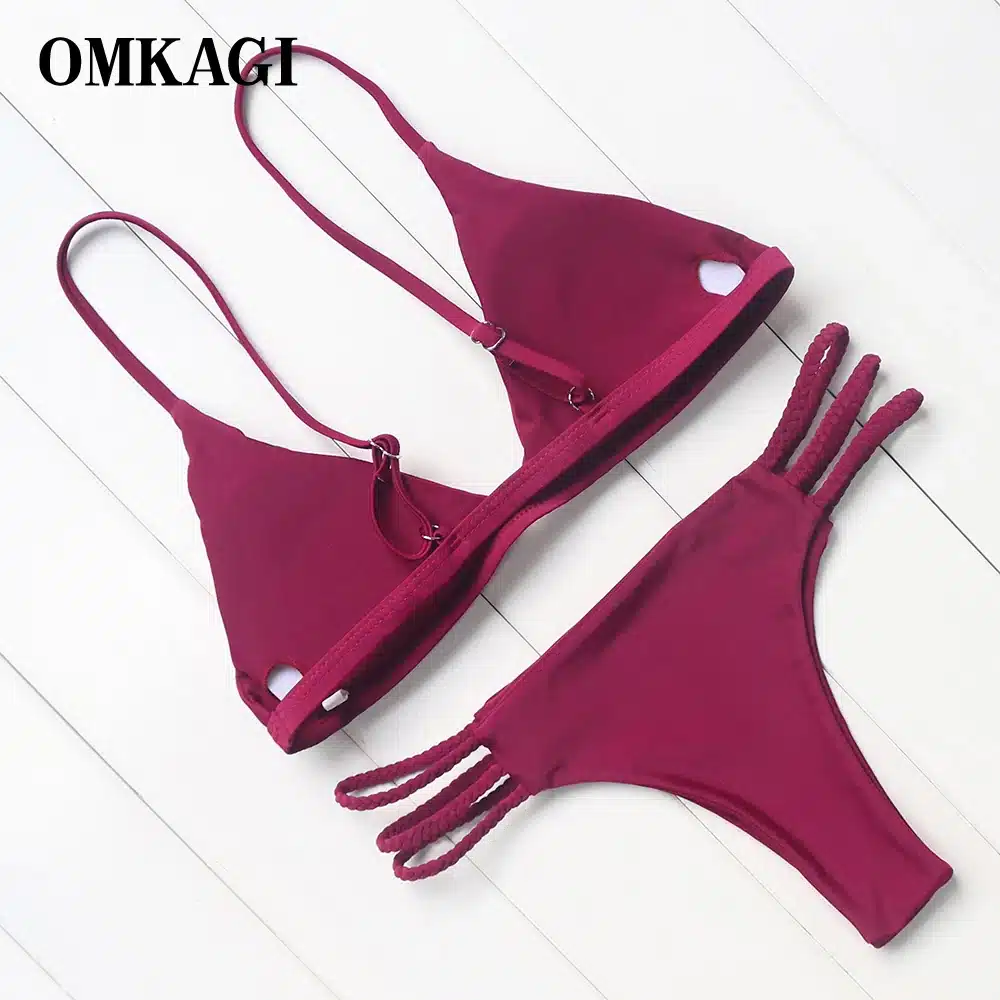 Hot Sexy Brazilian Bikini 2017 Swimwear Women Swimsuit Bathing Suit Biquini Bikini Set Bandage Swim Suit Maillot De Bain Femme 28