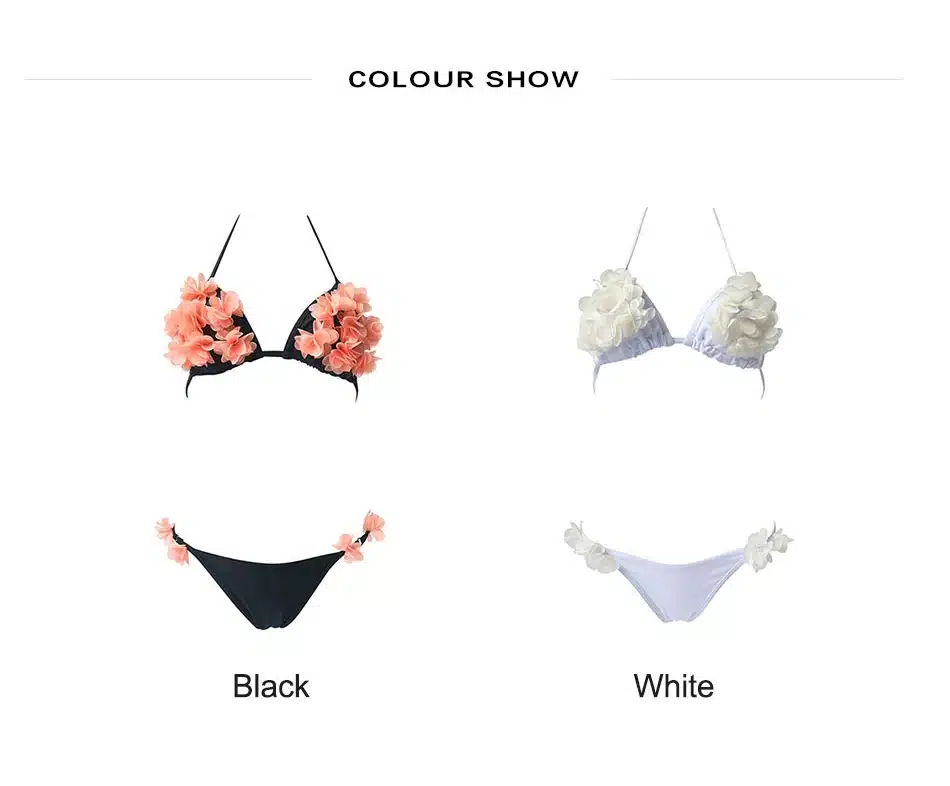RXRXCOCO 2017 Hot Cheeky Style Brazilian Bikini Set Sexy Floral Swimwear Women Swimsuit Biquinis Feminino Top Low Waist Bikinis 30