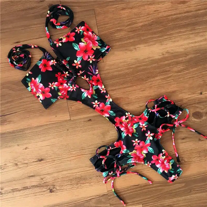 Bandage Swimsuit Swimwear Women 2017 Bathing Suit Monokini Trikini One Piece Swimsuit Swimming Suit Maillot De Bain Une Piece 29