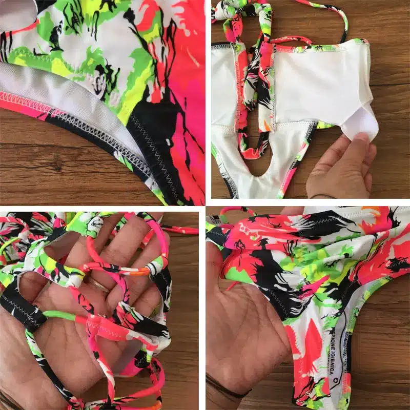 Bandage Swimsuit Swimwear Women 2017 Bathing Suit Monokini Trikini One Piece Swimsuit Swimming Suit Maillot De Bain Une Piece 32