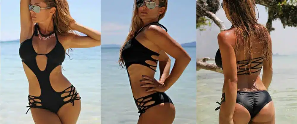 Bandage Swimsuit Swimwear Women 2017 Bathing Suit Monokini Trikini One Piece Swimsuit Swimming Suit Maillot De Bain Une Piece 33
