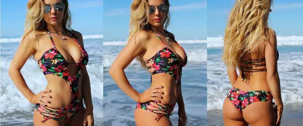 Bandage Swimsuit Swimwear Women 2017 Bathing Suit Monokini Trikini One Piece Swimsuit Swimming Suit Maillot De Bain Une Piece 35