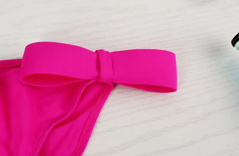 Women Black Sexy Swim Wear Solid Swimwear Brazilian Bikini Big Bow Bandeau Beach Wear Halter Swimsuit Push Up Bathing Suit 9