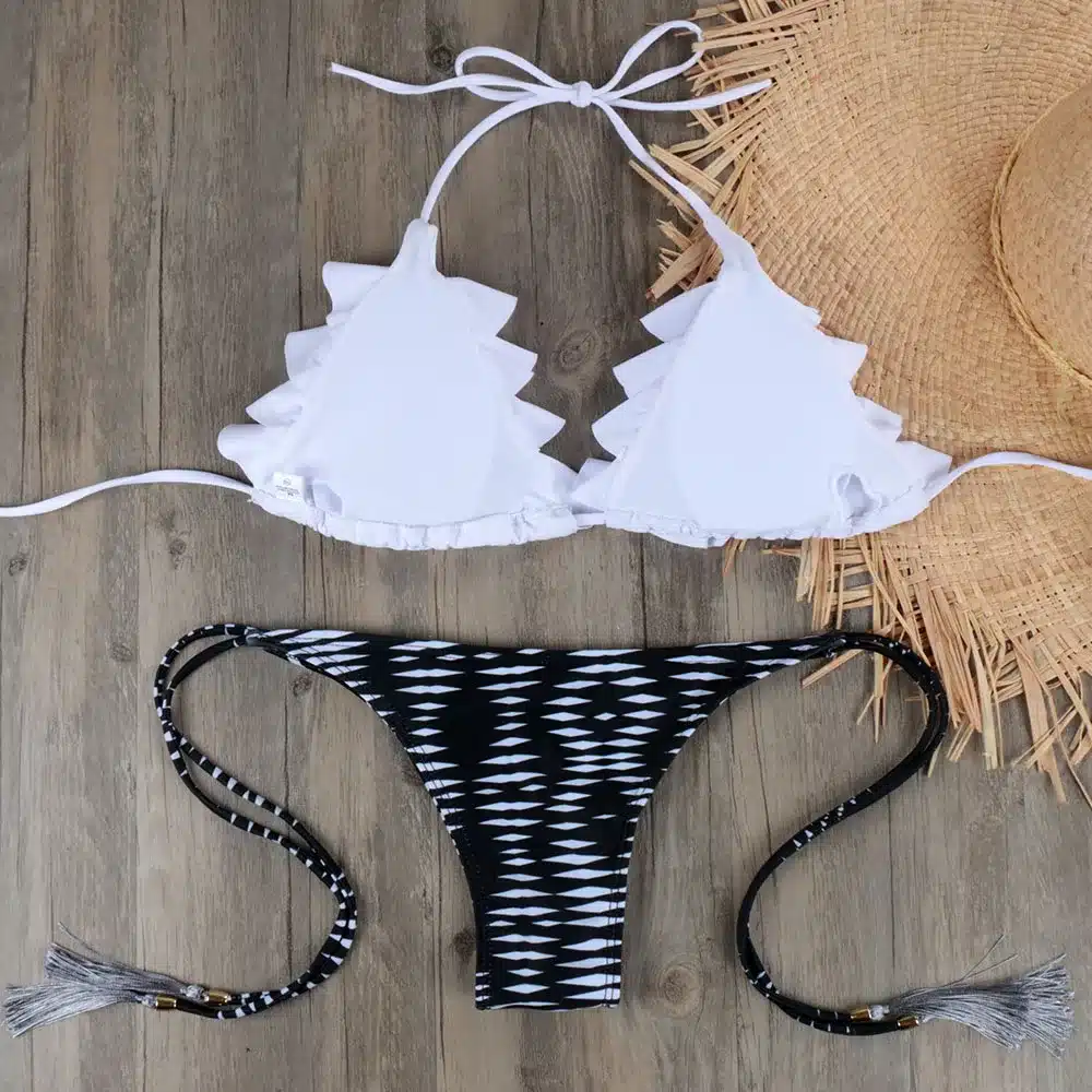 NEW Brazilian Bikini Set Sexy Push Up Swimwear Women's Swimsuit Bathing Suits Swimming Suit For Women Maillot De Bain E045 15