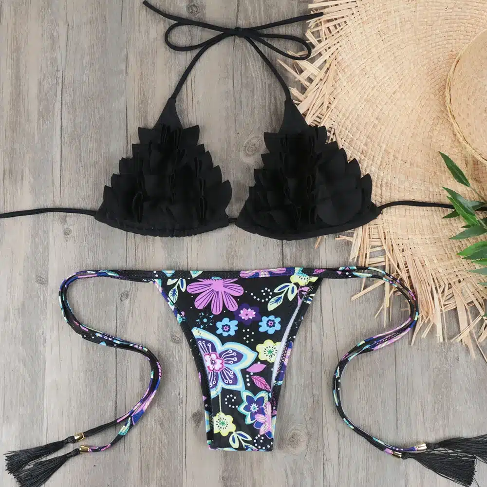 NEW Brazilian Bikini Set Sexy Push Up Swimwear Women's Swimsuit Bathing Suits Swimming Suit For Women Maillot De Bain E045 16