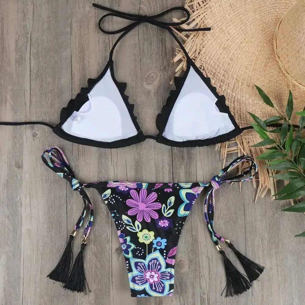 NEW Brazilian Bikini Set Sexy Push Up Swimwear Women's Swimsuit Bathing Suits Swimming Suit For Women Maillot De Bain E045 17