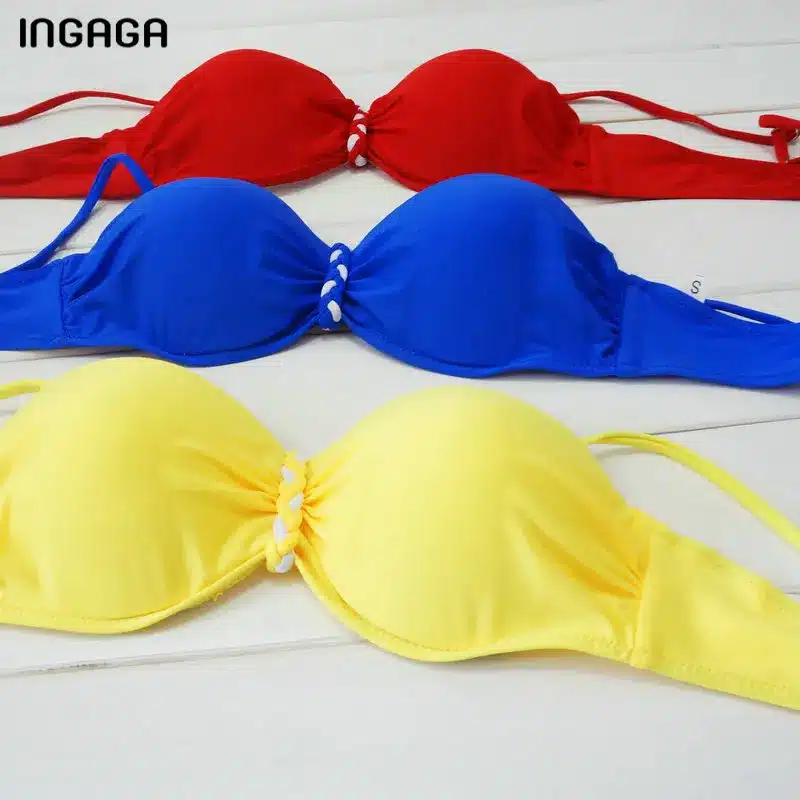 INGAGA Sexy 2017 Bikini Set Push Up Swimwear Women Strap Bandage Swimsuit Bathing Suits Summer Beach Bathing Suits XXXL 9