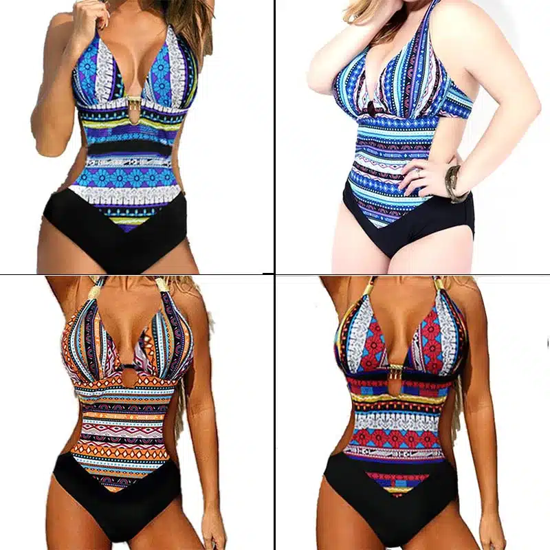 Sexy Bikinis Women Bohemia Swimwear Summer Brazilian Bikini Set Bohemia High Waist Swimwear Women Swimsuit Beach Bathing Suit 12