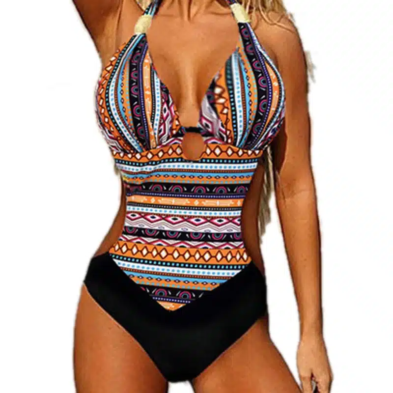 Sexy Bikinis Women Bohemia Swimwear Summer Brazilian Bikini Set Bohemia High Waist Swimwear Women Swimsuit Beach Bathing Suit 14