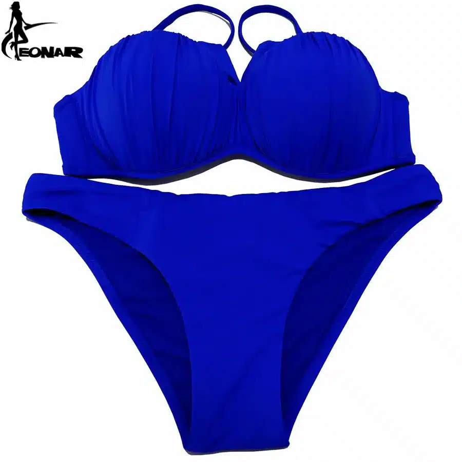 EONAR Swimwear 2018 Top Wavy Push Up Bikini Sexy Bikini Set Brazilian Bikinis Women Bathing suit Swimsuit Plus Size Swimwear XXL 9