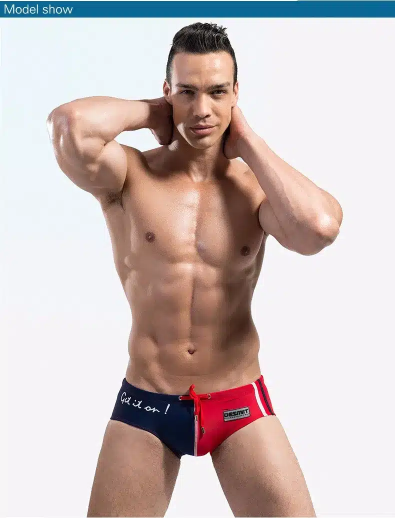 Men's Swim Briefs Man Sexy Low Waist Swimming Trunks Male Swimwear M L XL XXL Multicolor Swimsuits bathing suit board shorts A5 11