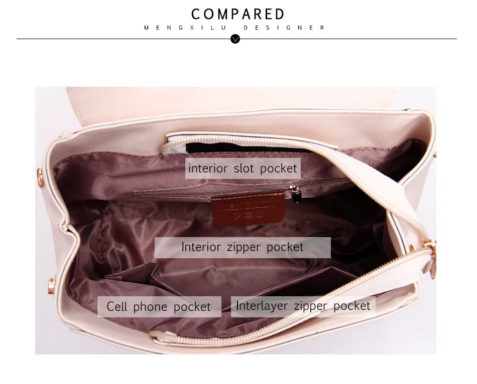 MENGXILU Brand Leather Women Backpack Female Japan and Korean Style Trend Three-dimensional Flower Shoulder Bag Women's Backpack 13