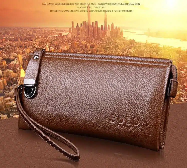 FEIDIKABOLO Famous Brand Men Wallet Luxury Long Clutch Handy Bag Moneder Male Leather Purse Men's Clutch Bags carteira Masculina 10