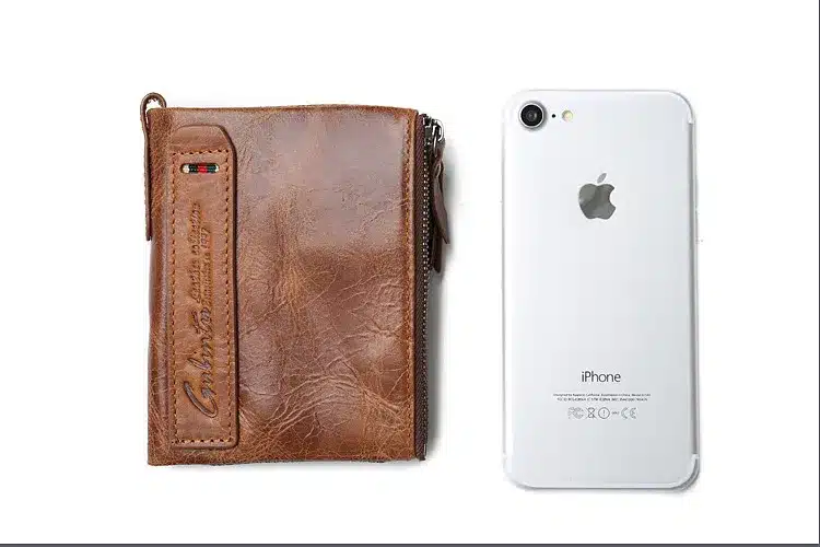 GUBINTU Genuine Crazy Horse Leather Men Wallet Short Coin Purse Small Vintage Wallets Brand High Quality Designer carteira 16