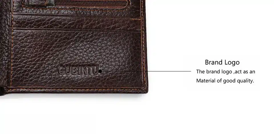 Famous Luxury Brand Genuine Leather Men Wallets Coin Pocket Zipper Men's Leather Wallet with Coin Purse portfolio cartera ZC8042 18