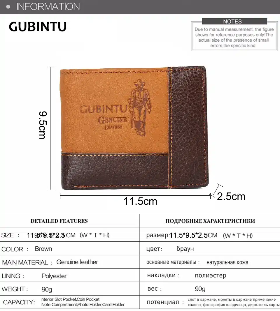 Famous Luxury Brand Genuine Leather Men Wallets Coin Pocket Zipper Men's Leather Wallet with Coin Purse portfolio cartera ZC8042 21