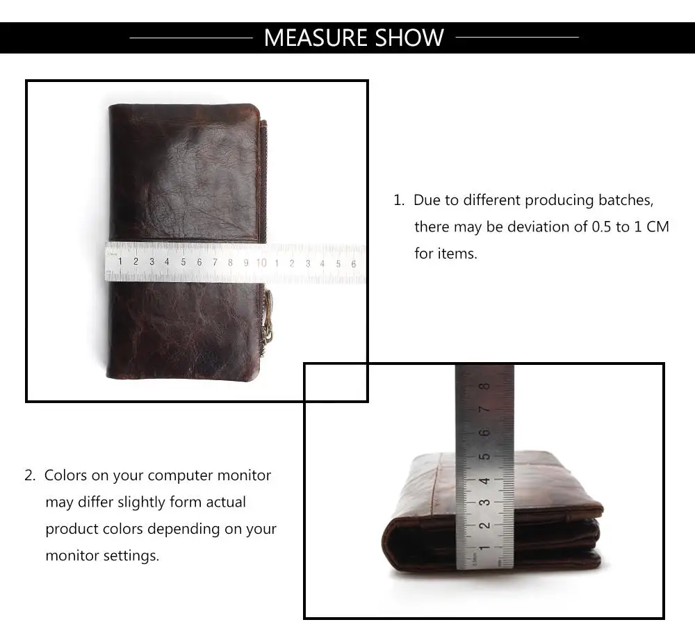 The 2018 New First Layer Of Real Leather Men's Oil Wax Retro High-Capacity Multi-Card Bit Long Wallet Clutch Men Genuine 27