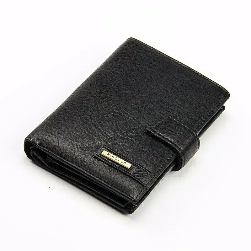 New Vintage men's leather wallet money clip purse brand Passport wallet large capacity wallets for men coin card purse 10
