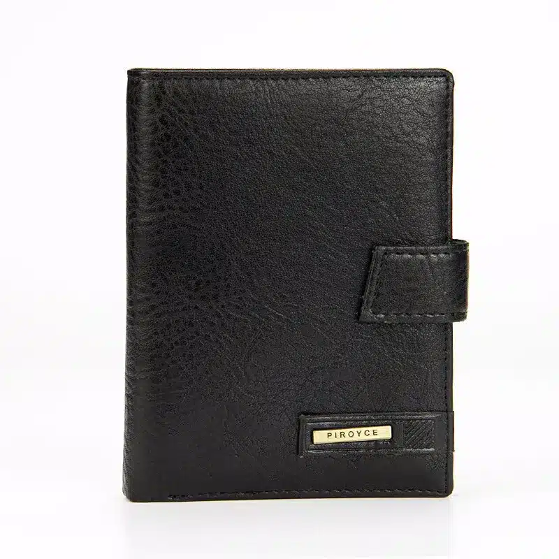 New Vintage men's leather wallet money clip purse brand Passport wallet large capacity wallets for men coin card purse 12