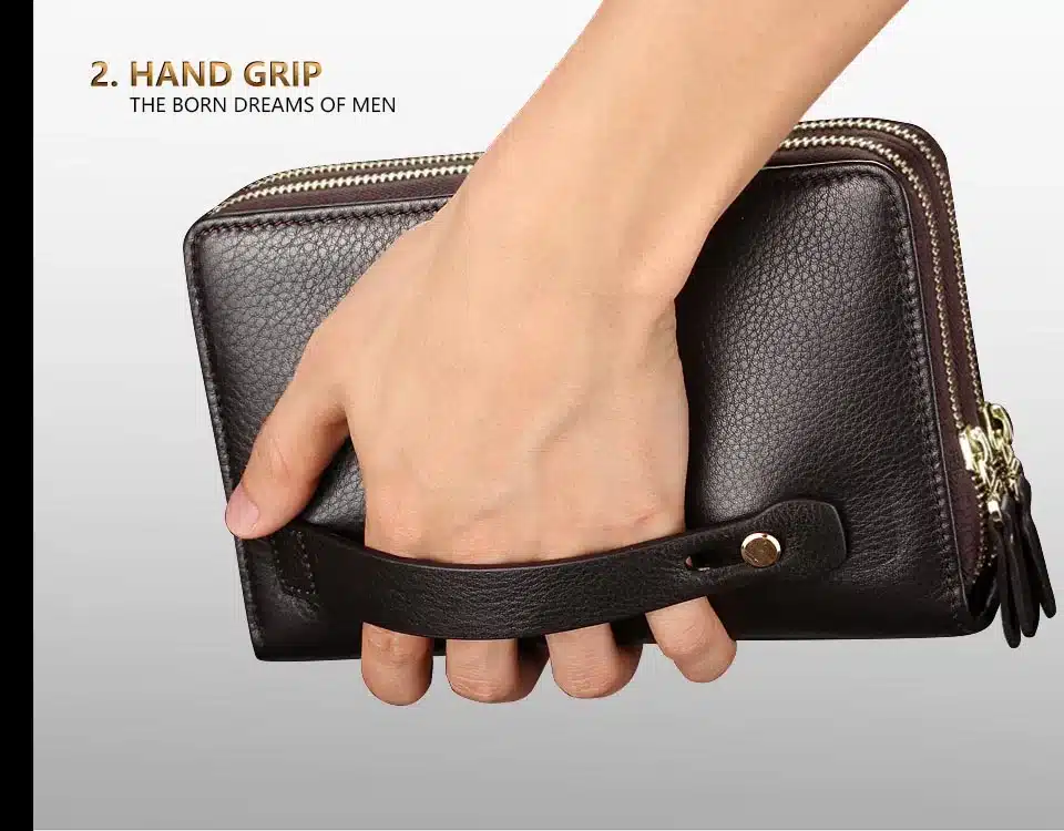 New Brand Business wallet men's pocket coin men purse Large capacity multi-card bit Casual Clutch portfolio Fashion wallet 2018 16