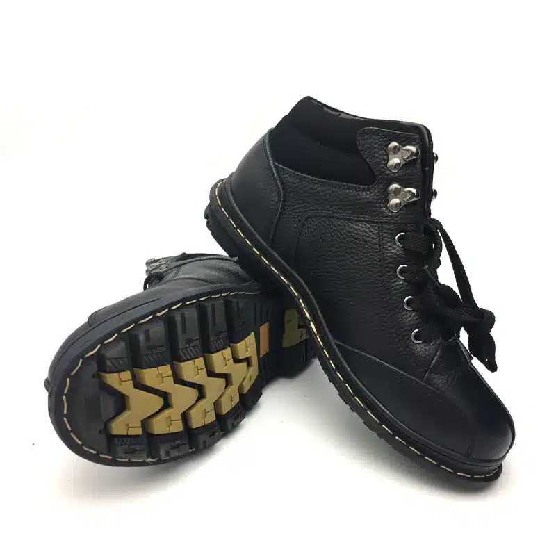 Full Grain leather Men Boots Plus Size New style Handmade Warm Men Winter Shoes Lace-Up Outdoor Winter Boots 19