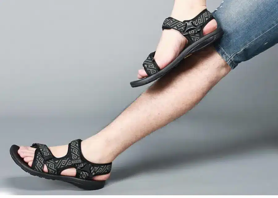 2017 summer gladiator men's beach sandals outdoor shoes Roman men casual shoe flip flops large size 45 good quality 5