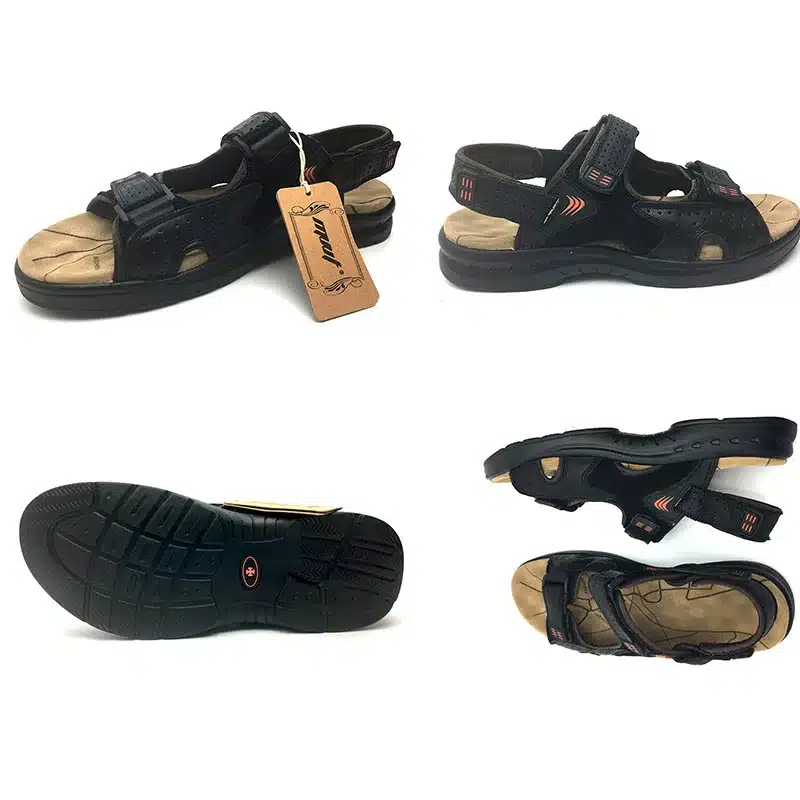 men sandals slippers genuine leather cowhide male summer shoes outdoor casual suede leather sandals 18