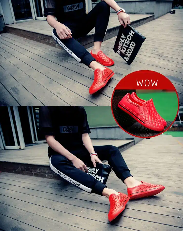 YIQITAZER 2017 Nice Home Summer Slippers Men Shoes,Floor Indoor and Outdoor PVC Funny Beach Soft Light Slipony Loafers Man 4