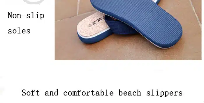 New Summer Brand Men Flip Flops Printing Eva Ribbon Non-Slip Soft Slides Home Slippers Casual Playa Tongs Sandals Beach Shoes 11