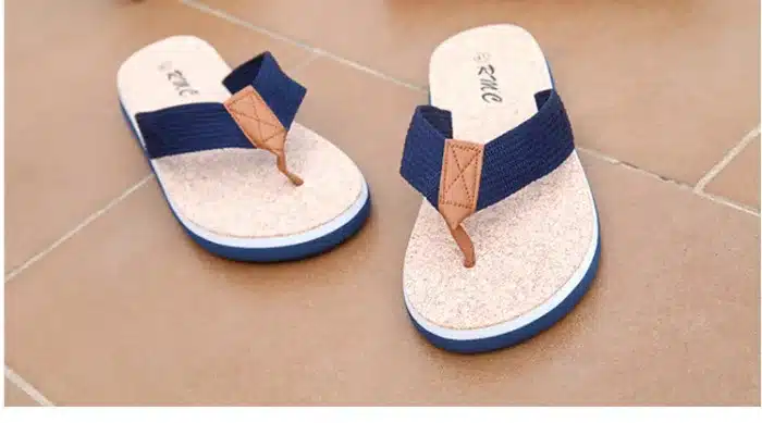 New Summer Brand Men Flip Flops Printing Eva Ribbon Non-Slip Soft Slides Home Slippers Casual Playa Tongs Sandals Beach Shoes 12