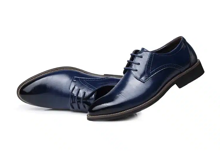 New 2017 Business Dress Men Formal Shoes Wedding Fashion Genuine Leather Shoes Flats Oxford Shoes For Men Pointed Toe 15