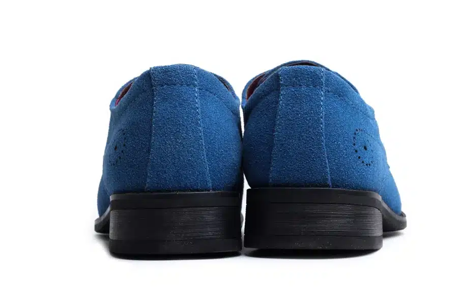 Newest Plus Size 38-48 Casual Men Faux Suede Leather Shoes Pointed Toe Lace Up Men Single Shoes Red Blue Men Wedding Shoes 18