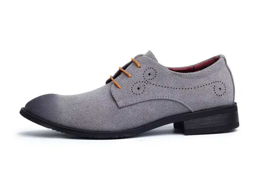 Newest Plus Size 38-48 Casual Men Faux Suede Leather Shoes Pointed Toe Lace Up Men Single Shoes Red Blue Men Wedding Shoes 25
