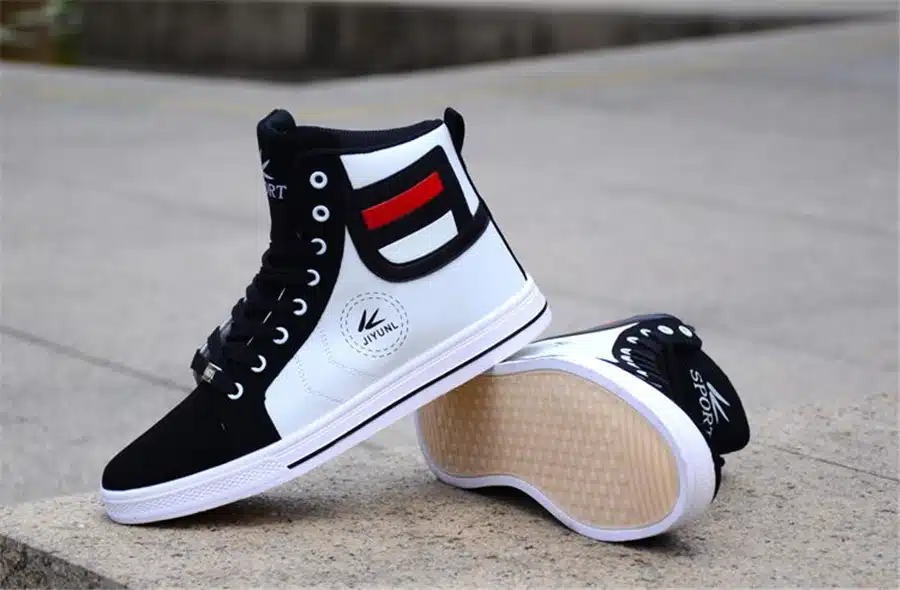 Hot! New Product High Help Men reversed hair Joining together Shoes Non-Slip Breathable Cowboy Canvas rubber Casual Shoes 8
