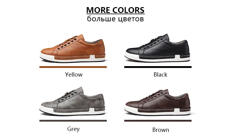 Shoes men 2018 new arrival fashion Anti-skid cozy pu Breathable casual men shoes 16