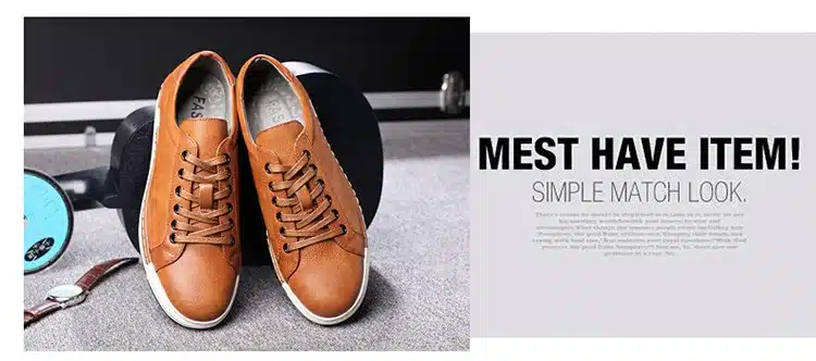 Shoes men 2018 new arrival fashion Anti-skid cozy pu Breathable casual men shoes 20