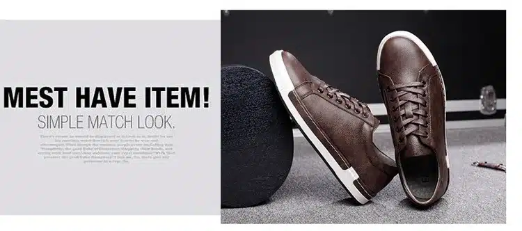 Shoes men 2018 new arrival fashion Anti-skid cozy pu Breathable casual men shoes 23