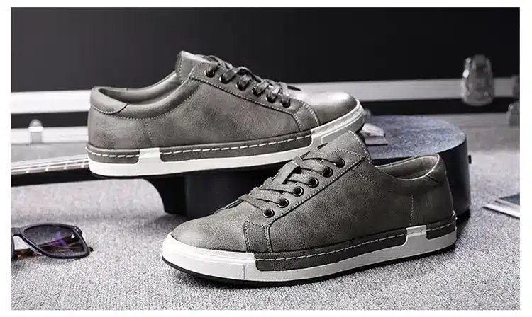 Shoes men 2018 new arrival fashion Anti-skid cozy pu Breathable casual men shoes 27