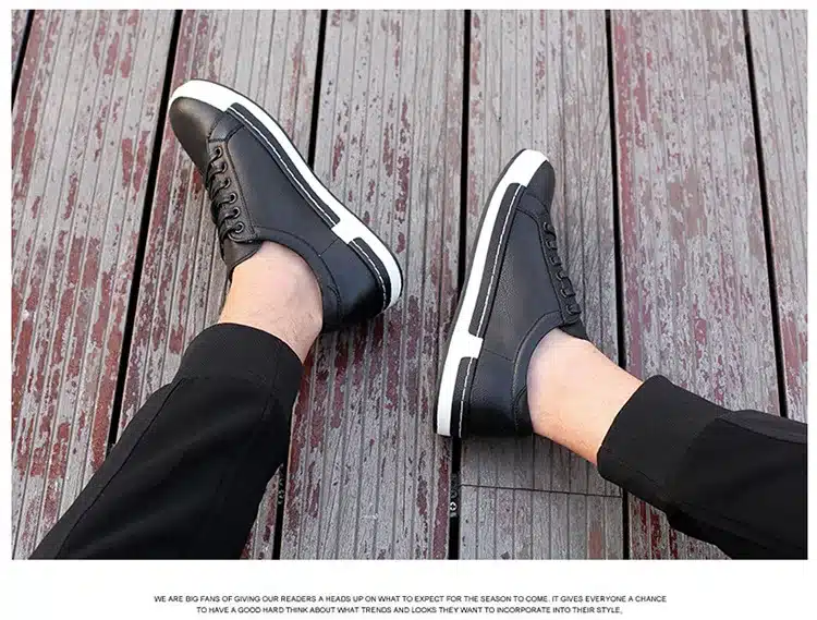 Shoes men 2018 new arrival fashion Anti-skid cozy pu Breathable casual men shoes 33