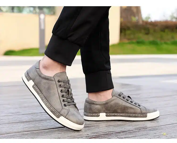 Shoes men 2018 new arrival fashion Anti-skid cozy pu Breathable casual men shoes 38
