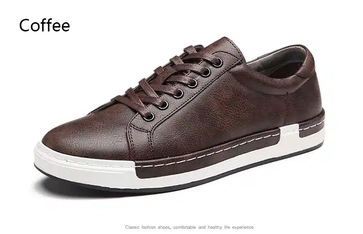 Shoes men 2018 new arrival fashion Anti-skid cozy pu Breathable casual men shoes 42