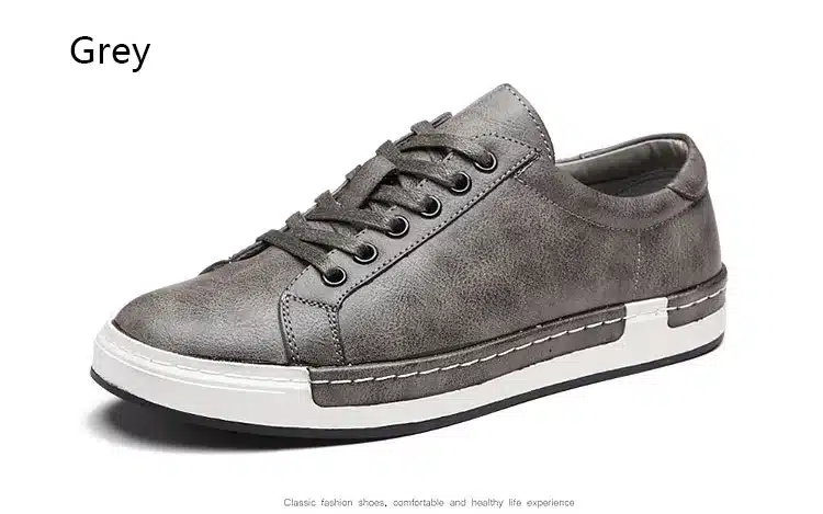 Shoes men 2018 new arrival fashion Anti-skid cozy pu Breathable casual men shoes 44