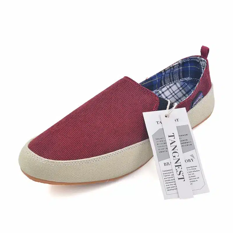 Tangnest Men Canvas Shoes 2017 Spring Male Slip-On Loafers Men Comfortable Flats Casual Shoes Man For Summer Size 39-44 XMF291 19