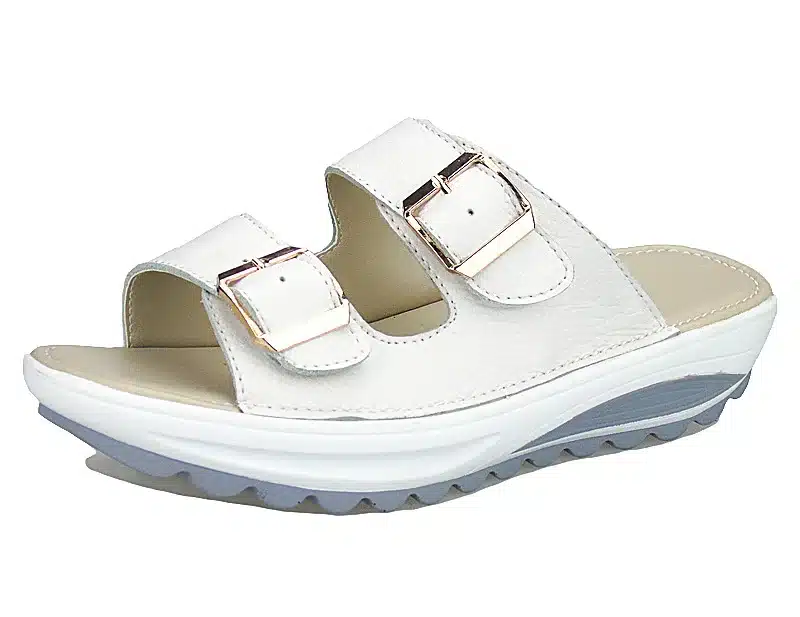 2017 Casual Women's Sandals Genuine Leather Summer Flats Shoes Women Platform Wedges Female Slides Beach Flip Flops Size 35-42 11