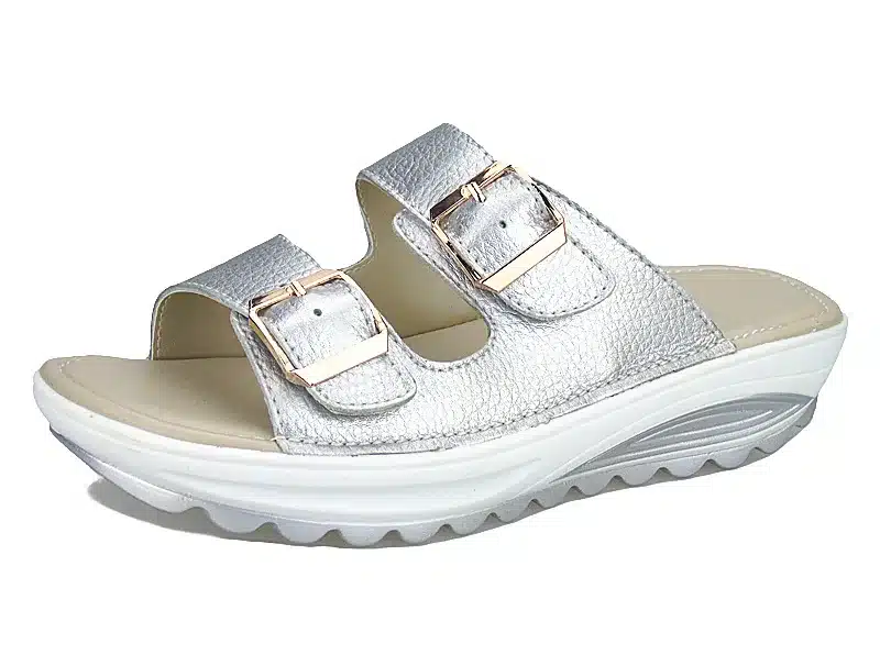 2017 Casual Women's Sandals Genuine Leather Summer Flats Shoes Women Platform Wedges Female Slides Beach Flip Flops Size 35-42 15