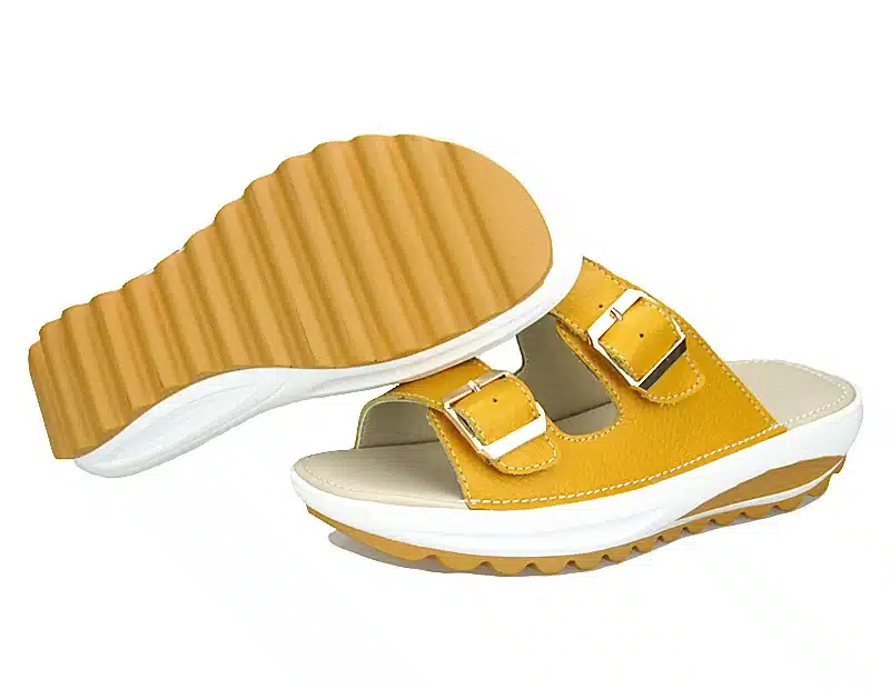 2017 Casual Women's Sandals Genuine Leather Summer Flats Shoes Women Platform Wedges Female Slides Beach Flip Flops Size 35-42 20