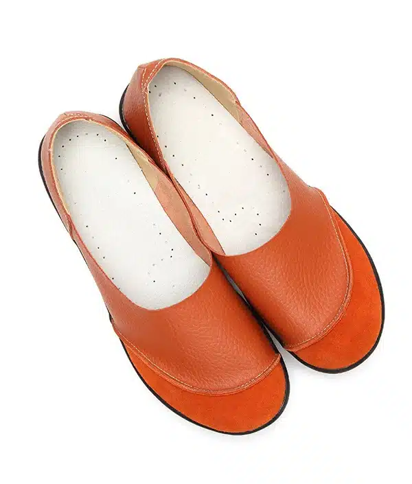 2017 New Women's Casual Shoes Soft Genuine Leather Female Flats Non-Slip Woman Loafers Leisure Slip-On Boat Shoe Plus Size 35-43 22
