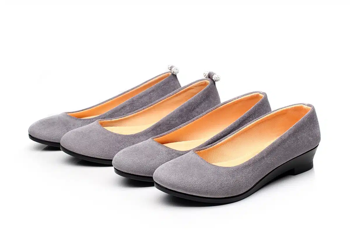 Women Ballet Shoes Women Wedges Shoes for Work Cloth Sweet Loafers Slip On Women's Pregnant Wedges Shoes Oversize Boat Shoes 10
