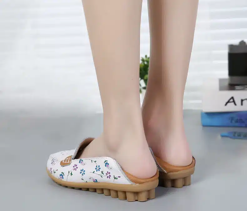2017 New Women Casual Shoes Soft Real Leather Femal Flats Breathable Woman Loafers Leisure Boat Shoe Mocassins Driving Footwear 12